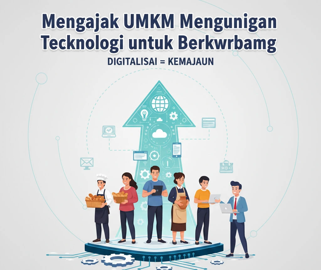 Mengajak UMKM menggunakan teknologi